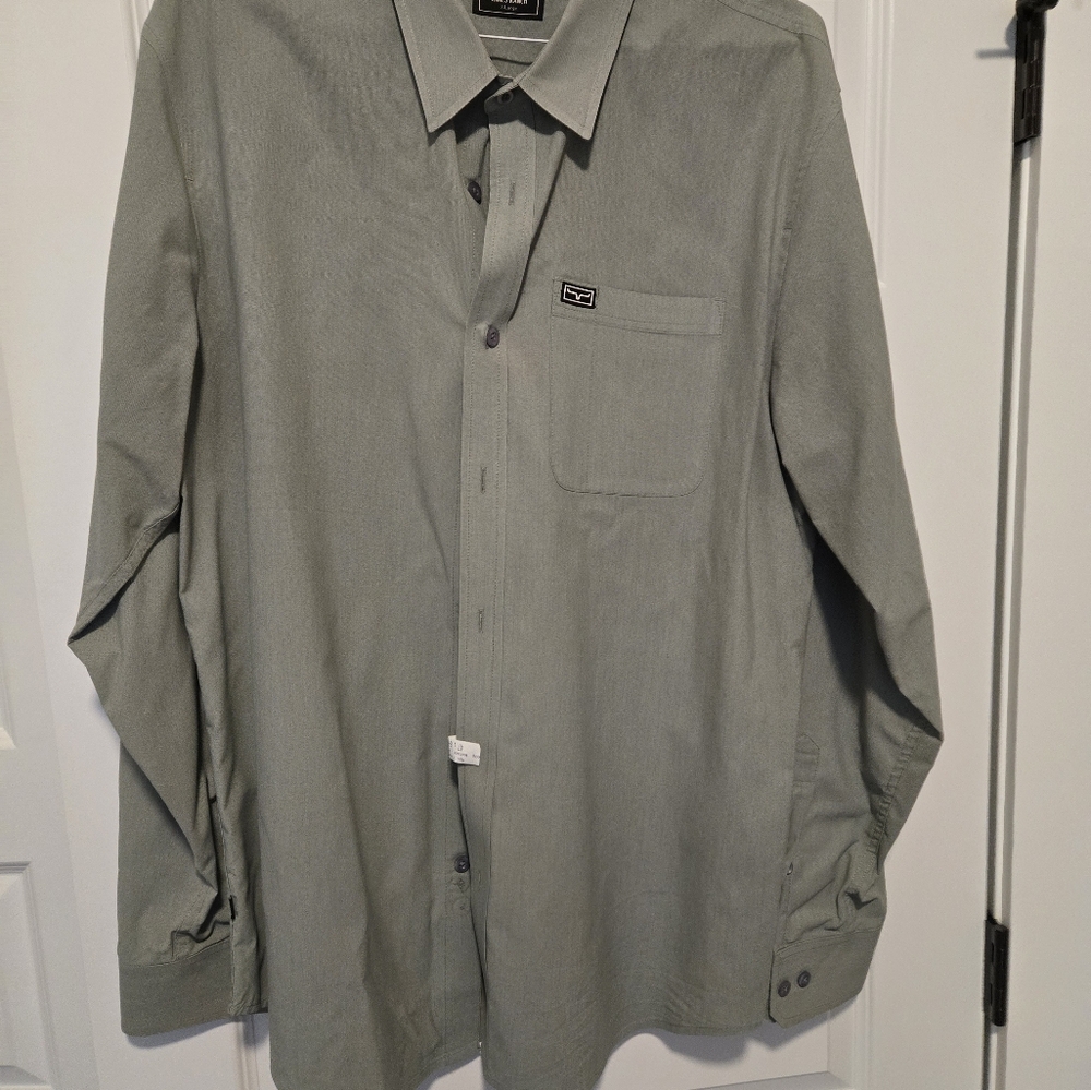 Kimes Ranch Sage Button-Up Shirt